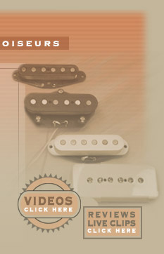 Reviews and sound clips featuring hand wound pickups